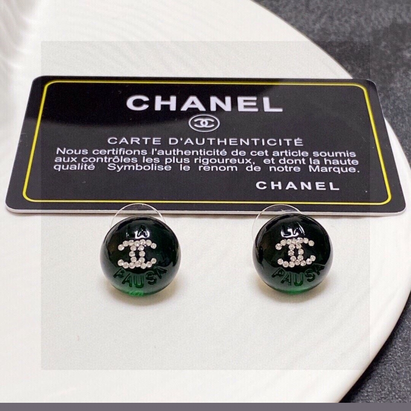 Ch*el earrings